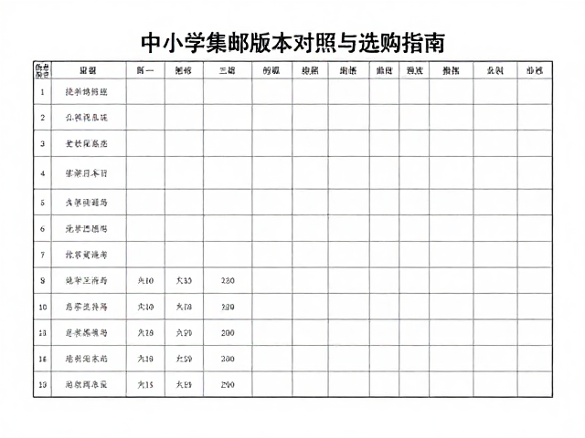 中小学集邮爱好者必看，邮票目录版本对照与选购指南