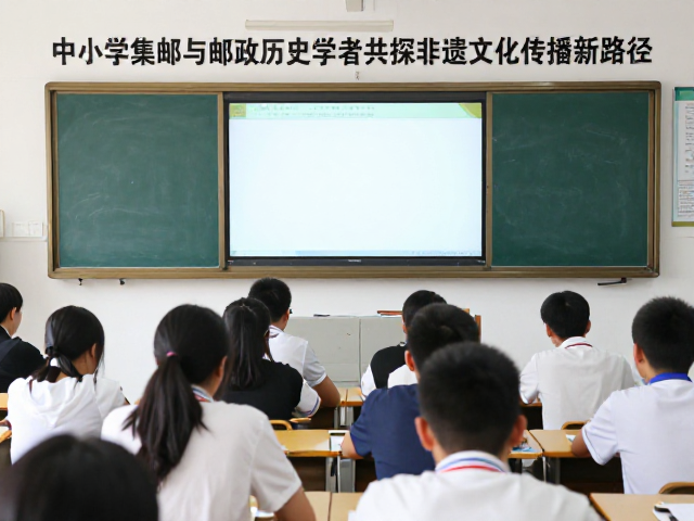 中小学集邮与邮政历史学者共探非遗文化传播新路径