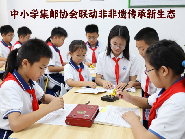 中小学集邮协会联动非遗文化传播，打造青少年非遗传承新生态