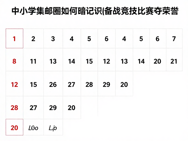 中小学集邮圈如何通过水印暗记识别备战竞技比赛夺荣誉