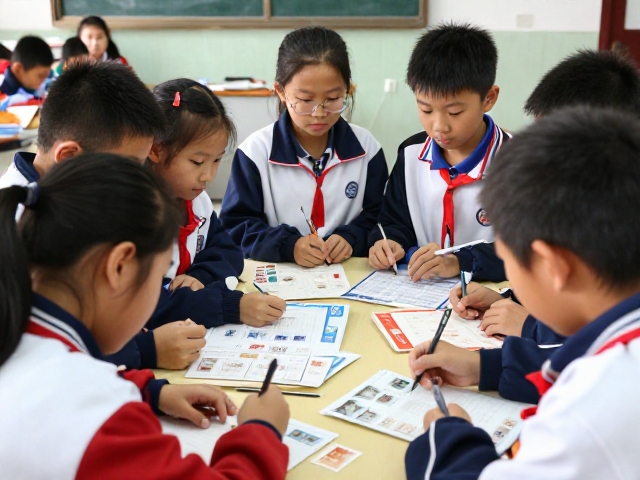 中小学集邮群体参与邮票交换，探秘邮票设计师艺术创作
