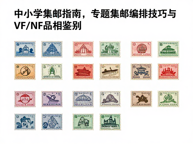 中小学集邮指南，专题集邮编排技巧与VF/NF品相鉴别