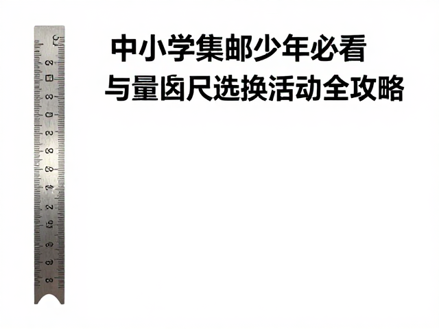 中小学集邮少年必看，量齿尺选购指南与邮票交换活动全攻略