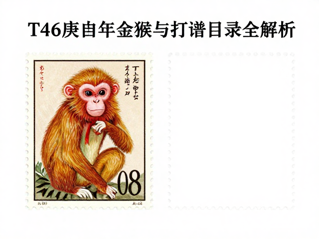 T46庚申年金猴邮票,方寸艺术价值与打谱目录全解析