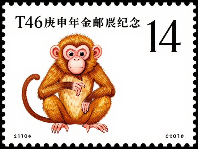 T46庚申年金猴邮票纪念文字解析,外交邮展背后的文化外交密码