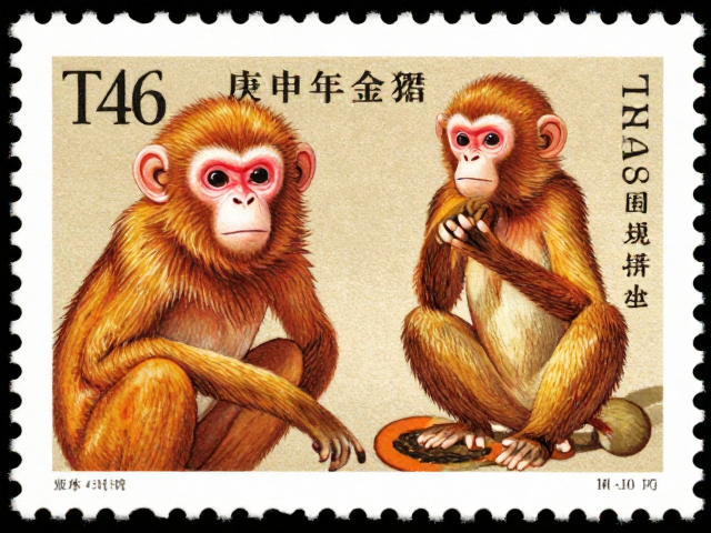 T46庚申年金猴邮票版别辨识，改革开放初期珍贵邮票真假与版本详解