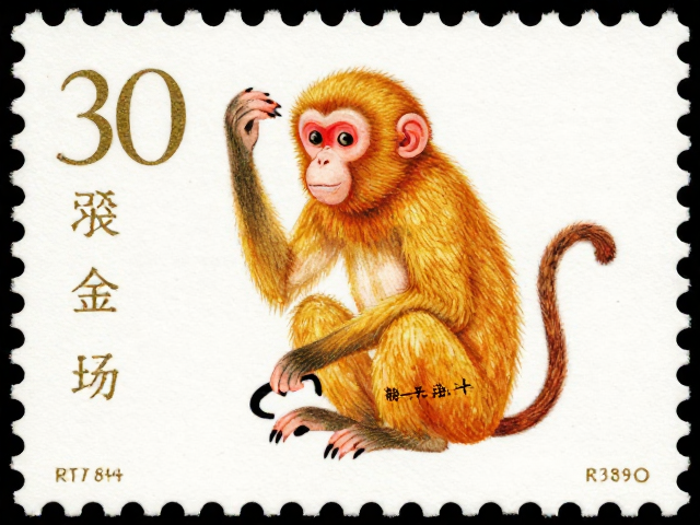 庚申年金猴邮票版铭厂铭解析，揭秘珍稀试样票与版式细节