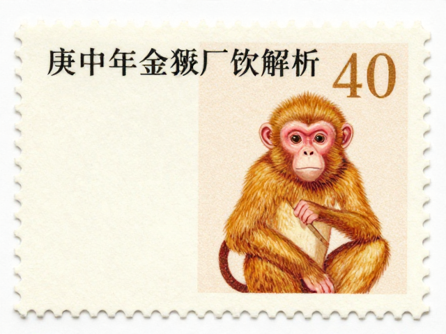 庚申年金猴邮票版铭厂铭解析，揭秘珍稀试样票与版式细节