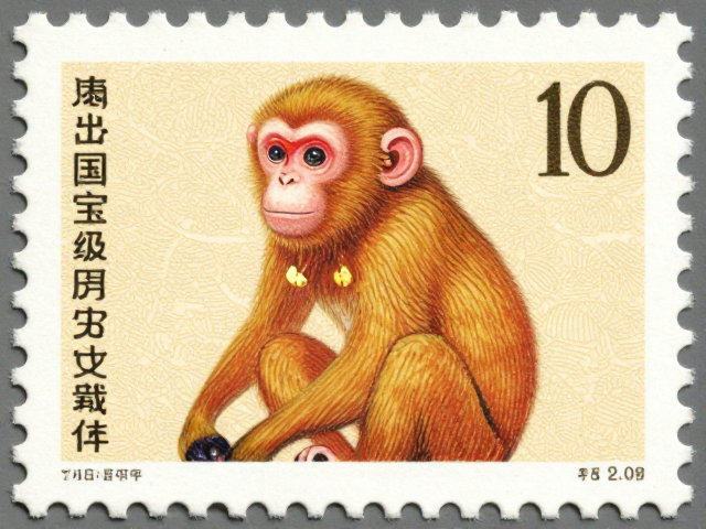 T46庚申年金猴邮票误印倒印,揭秘国宝级历史文化载体