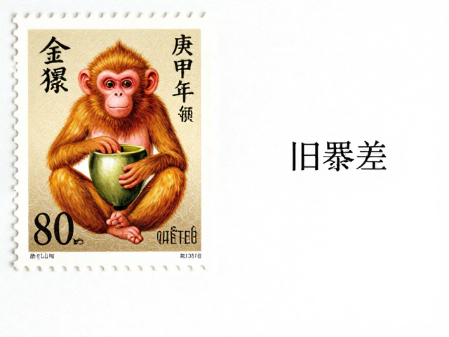 庚申年金猴邮票新票旧票价差，套印误差如何影响价值？