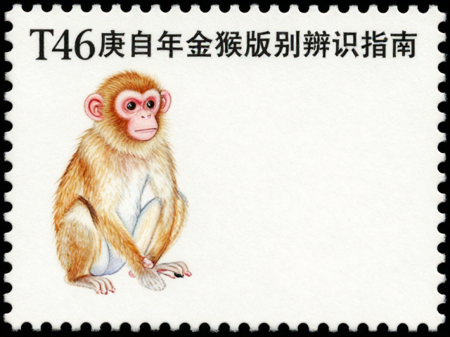 T46庚申年金猴邮票版别辨识指南，方寸艺术价值解析
