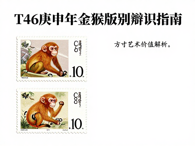 T46庚申年金猴邮票版别辨识指南，方寸艺术价值解析
