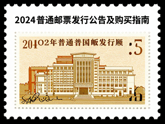 2024编年普通套票雕刻版小额邮票发行公告及购买指南