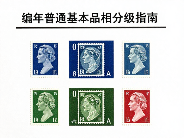 编年普通套票荧光防伪鉴定,学习邮票基本品相分级指南