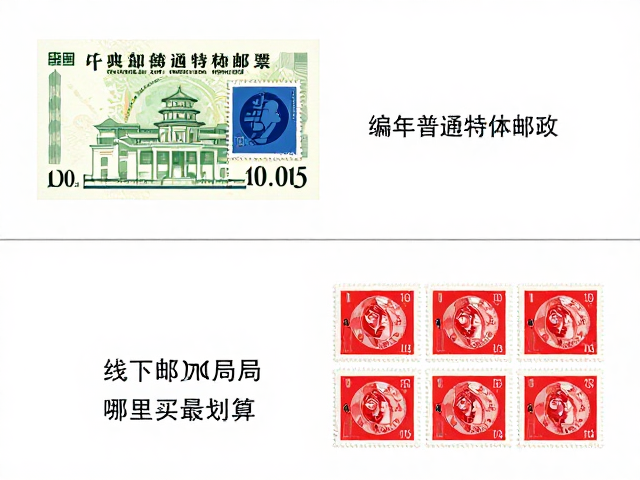 编年普通套票与特种邮票区别?线下邮局哪里买最划算?