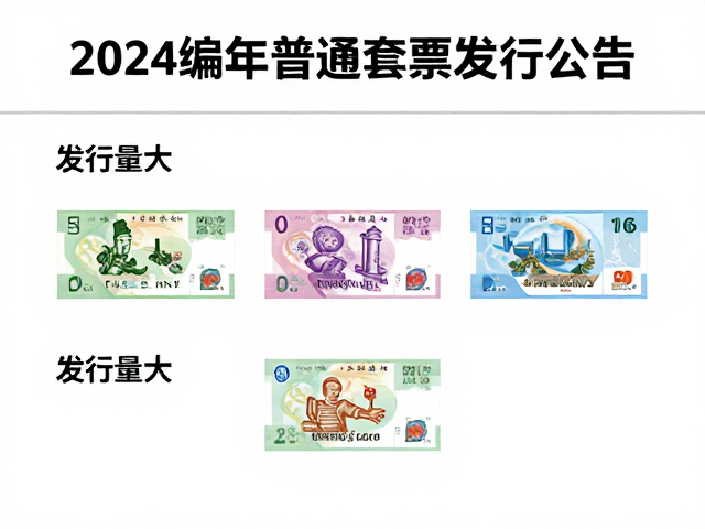 2024编年普通套票发行公告,发行量大,新手必看攻略