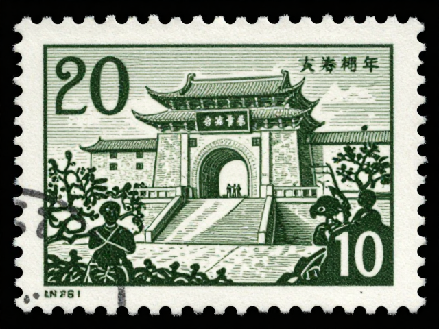 编年普通套票雕刻版小额邮票,浓缩的历史文化记忆与价值解析