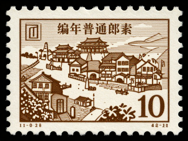 编年普通套票雕刻版小额邮票,浓缩的历史文化记忆与价值解析