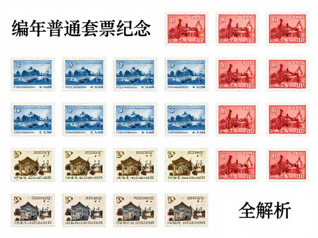 编年普通套票与纪念邮票区别,单枚散票价格走势全解析