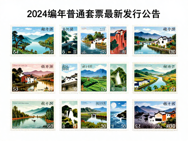 2024编年普通套票最新发行公告，盘点绝版自然风光邮票