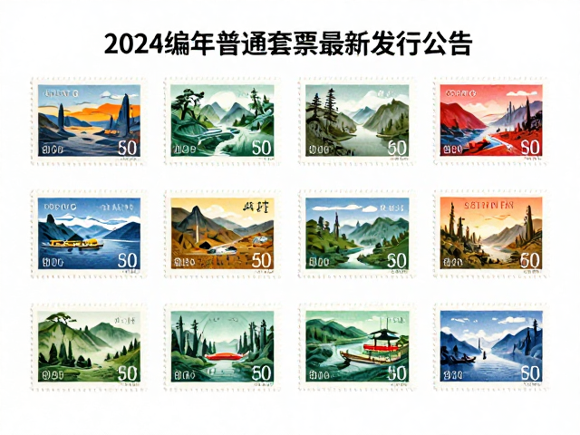 2024编年普通套票最新发行公告，盘点绝版自然风光邮票