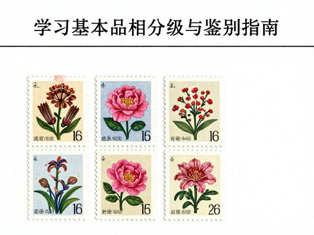 编年普通邮票套票花卉植物篇，学习基本品相分级与鉴别指南