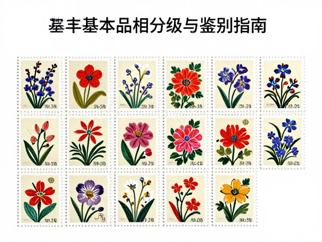 编年普通邮票套票花卉植物篇，学习基本品相分级与鉴别指南
