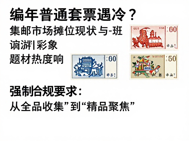 编年普通套票遇冷?集邮市场摊位现状与题材热度影响深度解析