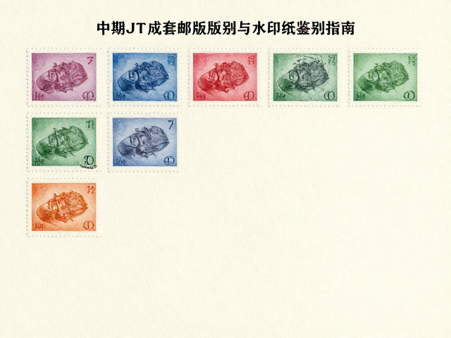中期JT成套邮票版别与水印纸鉴别指南，新手避坑与价值分析