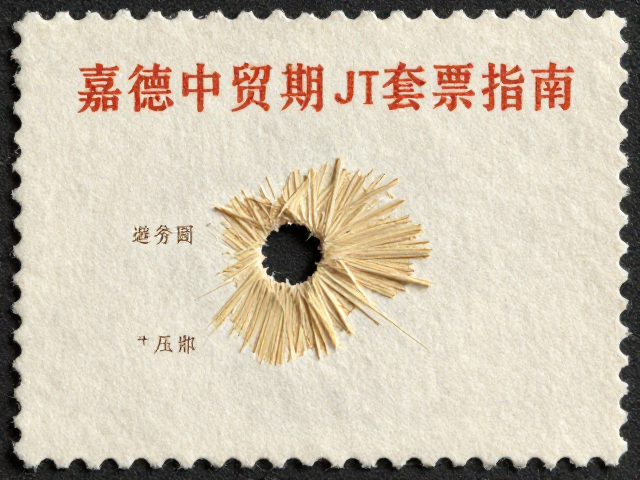 嘉德中贸拍卖早期JT套票鉴定，纸张纤维分析避坑指南