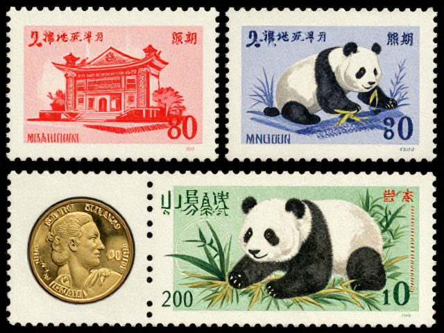 早期JT套票与熊猫金币小型张，重大历史事件纪念品的升值潜力