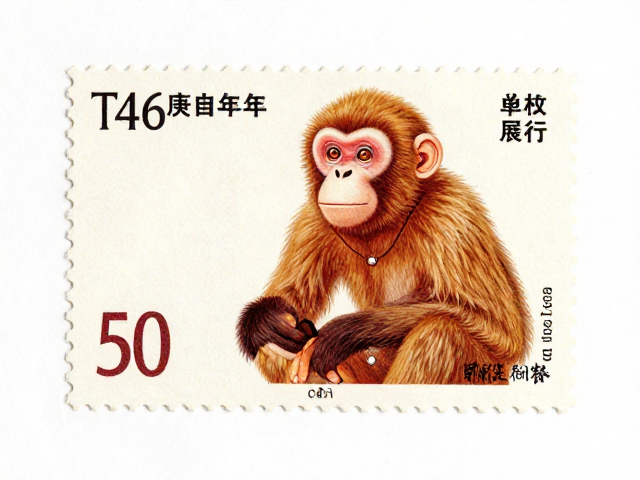 T46庚申年单枚猴票,特定机构发行的孤品价值解析