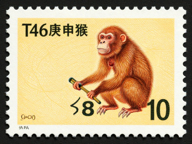 T46庚申猴票单枚价格，中黄底色为何时代特征鲜明？
