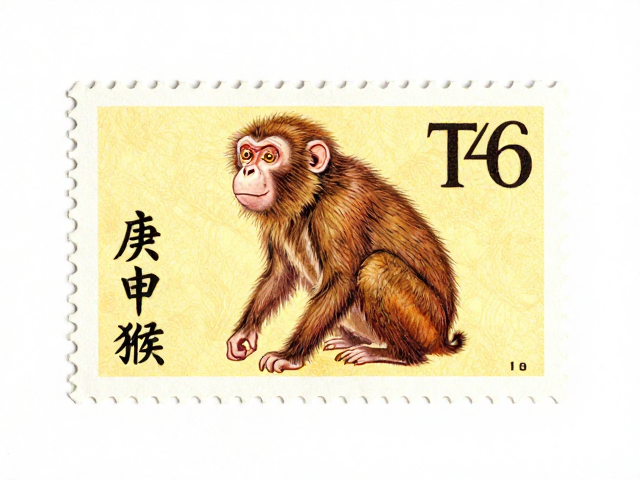 T46庚申猴票单枚价格，中黄底色为何时代特征鲜明？