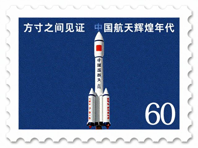 航天科技赋能邮票,异形齿孔见证中国航天辉煌年代