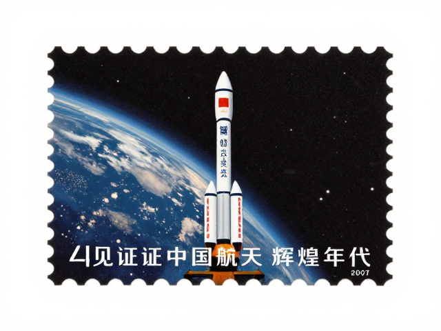航天科技赋能邮票,异形齿孔见证中国航天辉煌年代