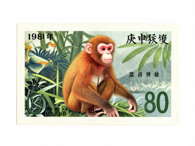 1980年庚申猴票无黄斑拍卖价格,顶级品相为何拍出天价?