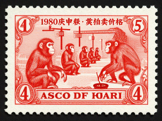 1980年庚申猴票无黄斑拍卖价格,顶级品相为何拍出天价?