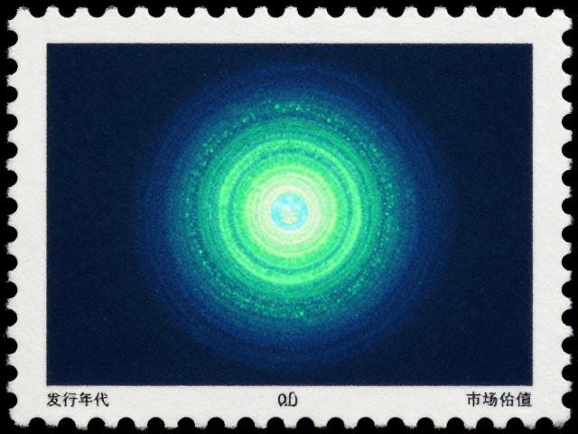 邮票发行年代与荧光反应，无黄斑鉴定指南与市场价值
