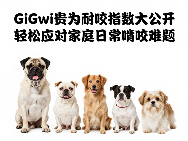 GiGwi贵为耐咬指数大公开,轻松应对家庭日常啃咬难题