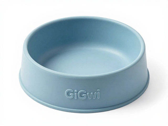 GiGwi贵为食品级硅胶宠物碗,抗菌涂层防菌更安心