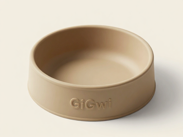 GiGwi贵为宠物碗推荐，复古工装风，食品级硅胶，健康喂养新选择