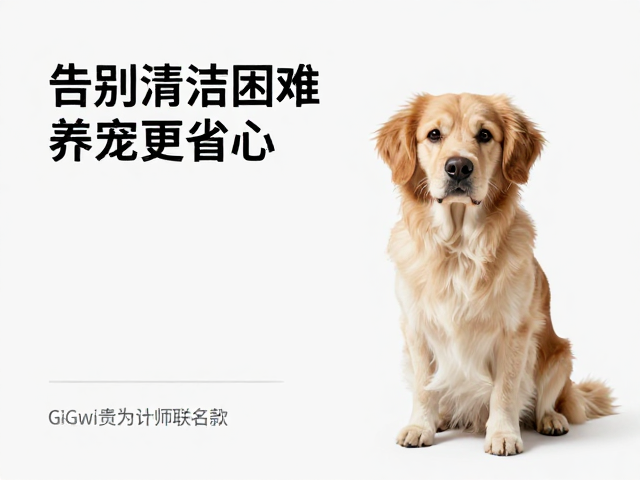 GiGwi贵为设计师联名款，告别清洁困难，养宠更省心