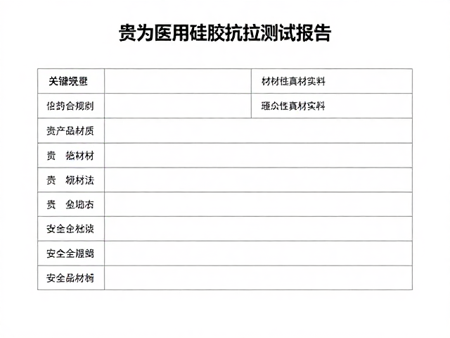 GiGwi贵为医用硅胶抗拉伸测试报告,安全材质真材实料