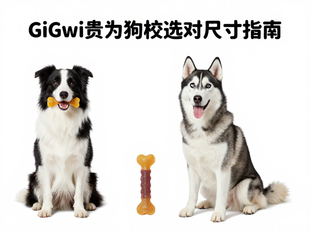 GiGwi贵为狗咬胶尺寸不合?边牧哈士奇工作犬选对尺寸指南