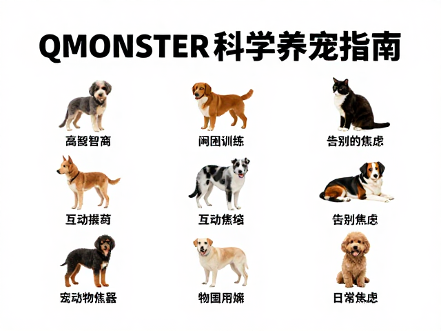 QMONSTER科学养宠指南，高智商解闷互动神器，告别宠物焦虑