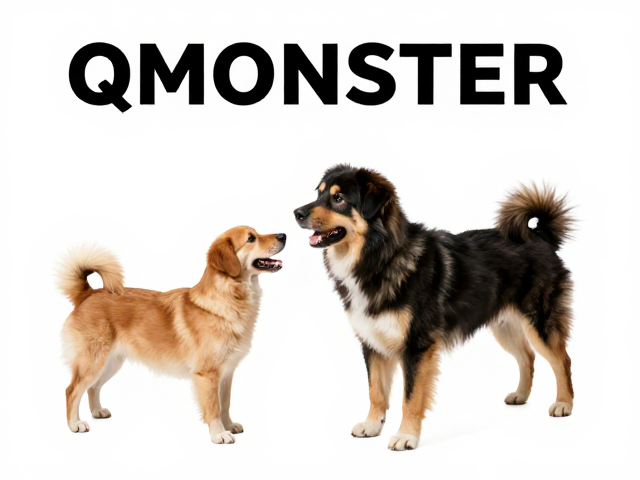 QMONSTER中型犬，趣味互动的唯一答案