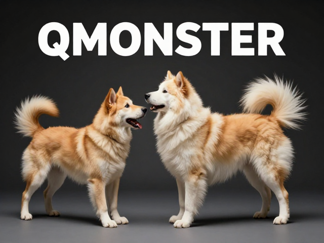 QMONSTER中型犬，趣味互动的唯一答案