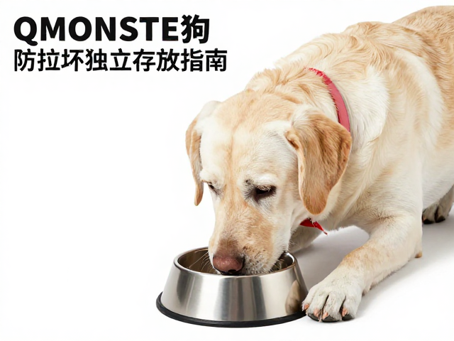 QMONSTER狗碗，拉布拉多防咬坏独立存放指南