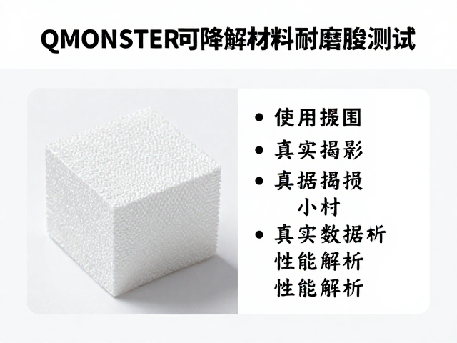 QMONSTER可降解材料耐磨损测试，真实数据揭秘与性能解析